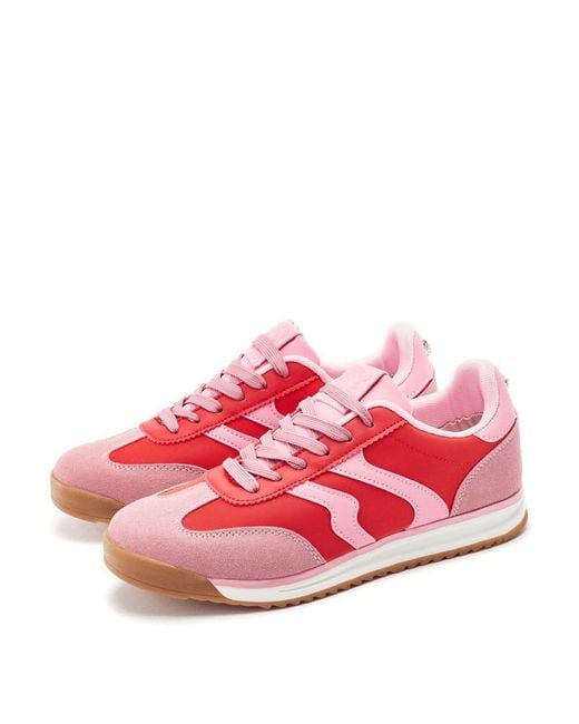 Moda In Pelle Red Biankah Porvair