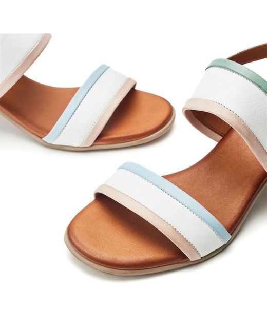 Moda In Pelle White Luzula Leather