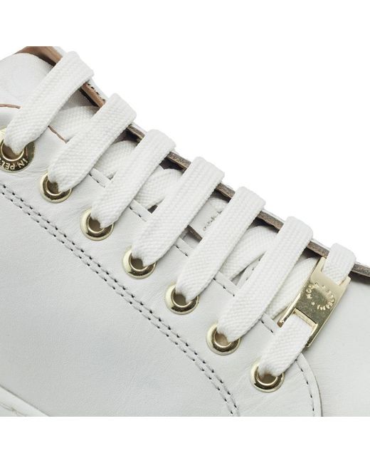 Moda In Pelle White Cherrie Leather