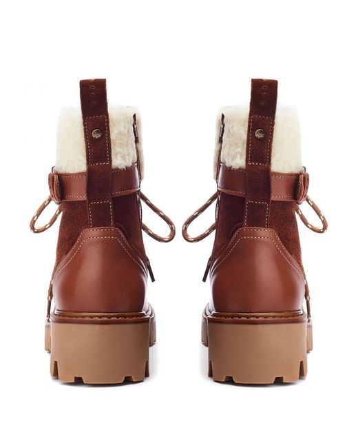 Moda In Pelle Brown Ottavia Leather
