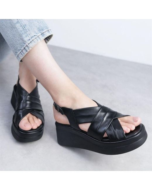 Shoon Blue Sh Mellow Leather