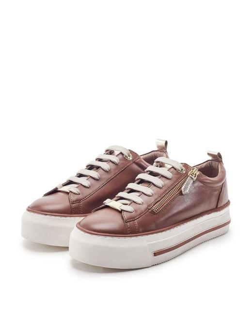 Moda In Pelle Brown Flissie Leather