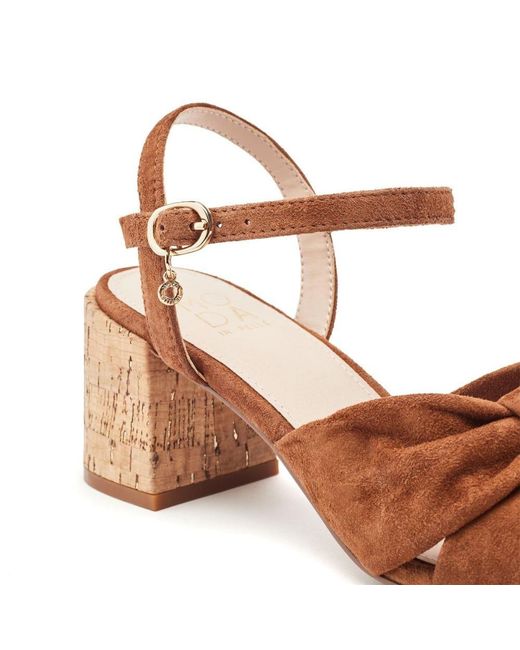 Moda In Pelle Brown Mokara Suede