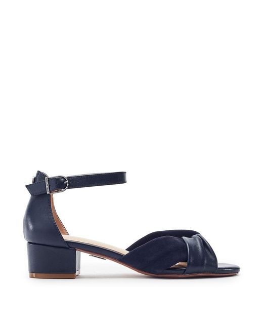 Moda In Pelle Blue Macadima Leather