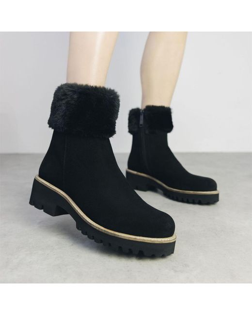 Moda In Pelle Blue Orpet Suede