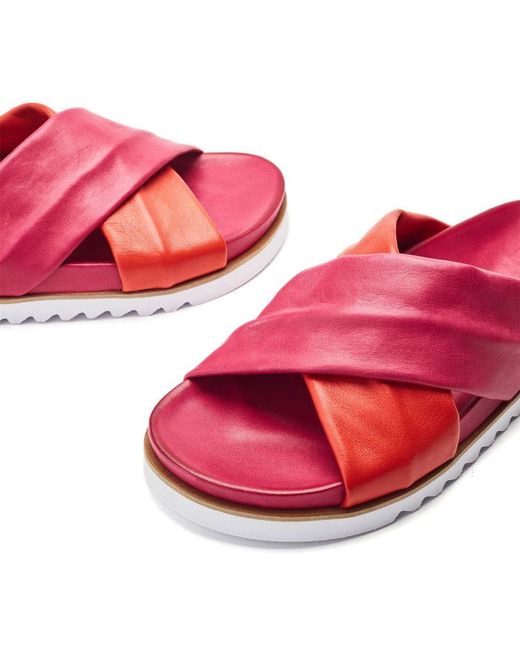 Moda In Pelle Pink Jessa- Leather