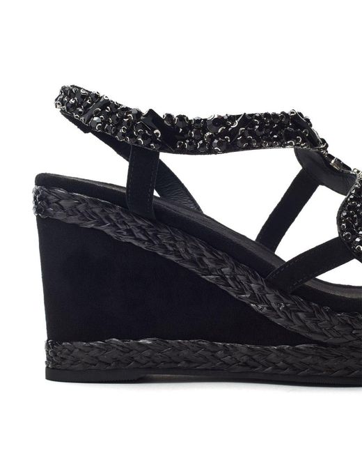 Moda In Pelle Blue Naap Metallic Leather