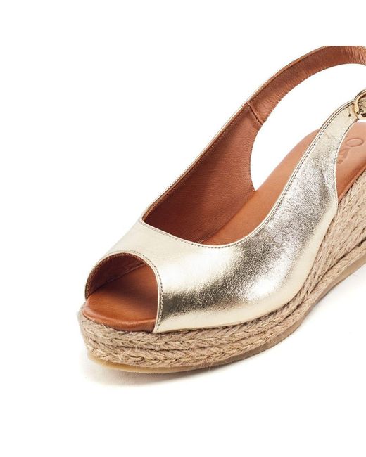 Moda In Pelle Natural Karisa Leather