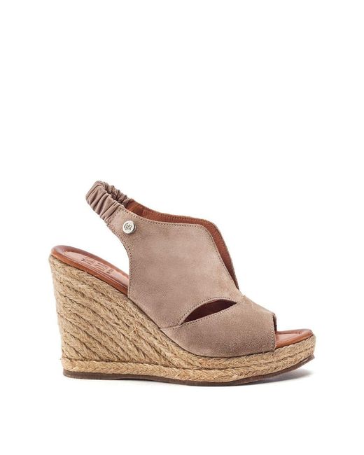 Moda In Pelle Brown Keerah Taupe Suede