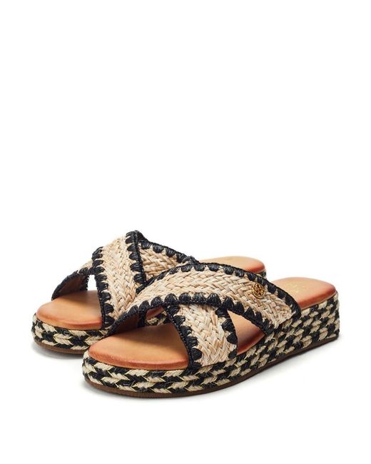 Moda In Pelle Brown Karri Textile