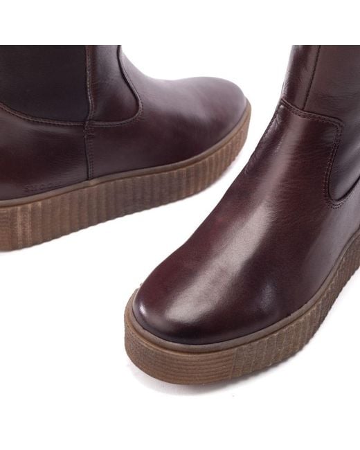Shoon Brown Sh Indi Dark Leather