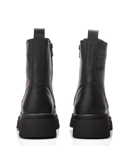Shoon Black Sh Sacoma Leather