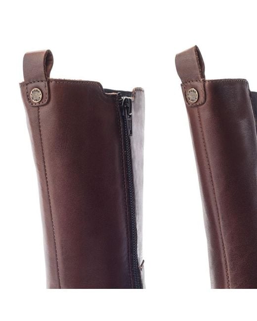 Moda In Pelle Purple Geelia Leather