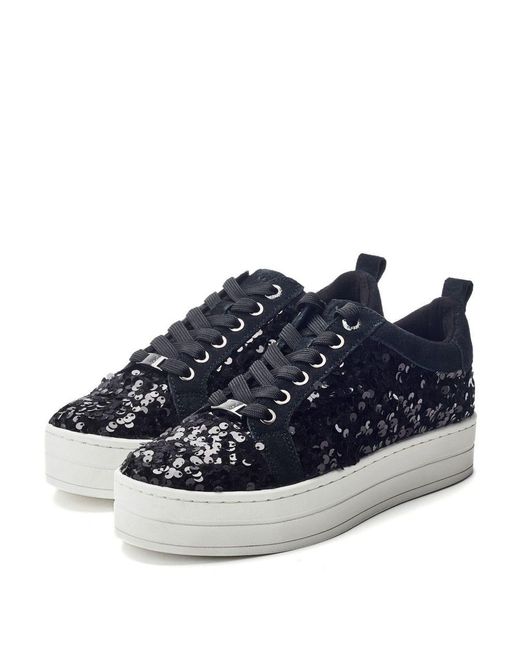 Moda In Pelle Blue Buttercupp Sequin