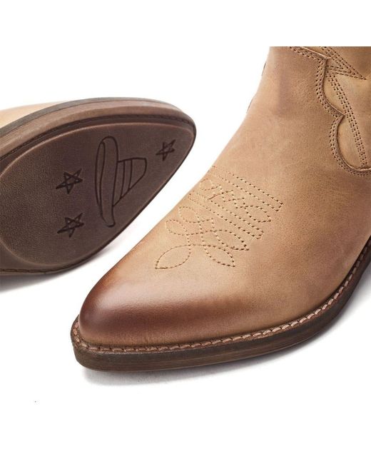 Moda In Pelle Brown Okuri Stone Leather