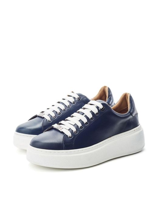 Moda In Pelle Blue Cherrie Leather