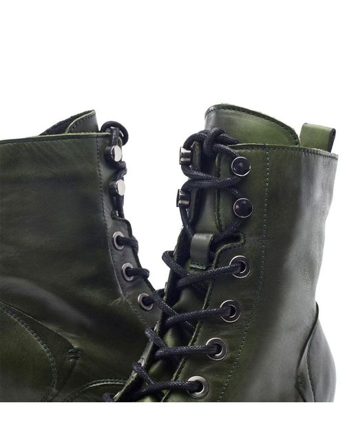 Moda In Pelle Black Bezzy Dark Leather