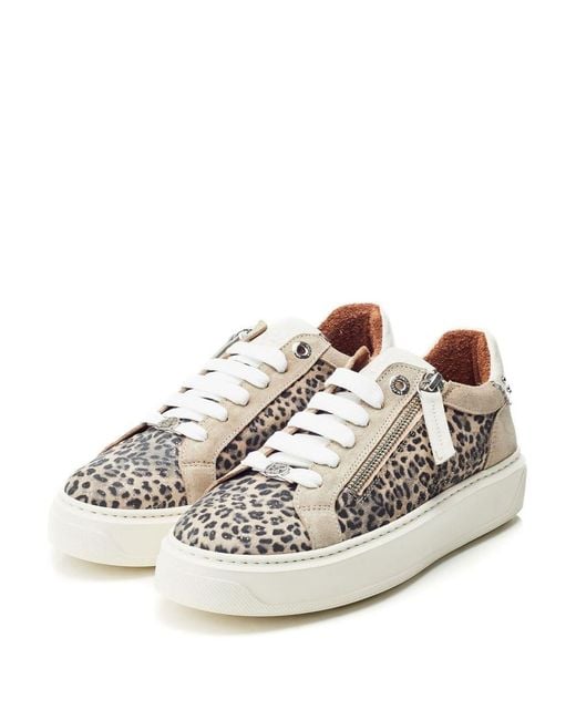 Moda In Pelle Multicolor Baudry Leopard Suede