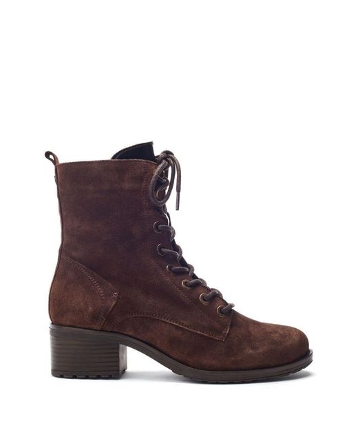 Moda In Pelle Purple Bezzy Dark Suede