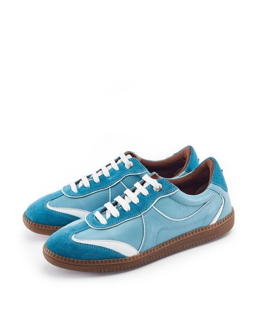Moda In Pelle Blue Brioni Light Leather