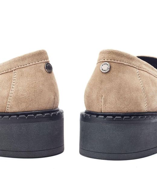 Moda In Pelle Natural Fiella Taupe Suede