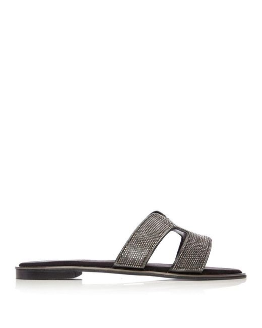 Moda In Pelle Black Ormay Textile