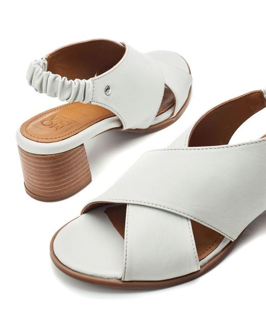 Moda In Pelle White Prinia Off Leather