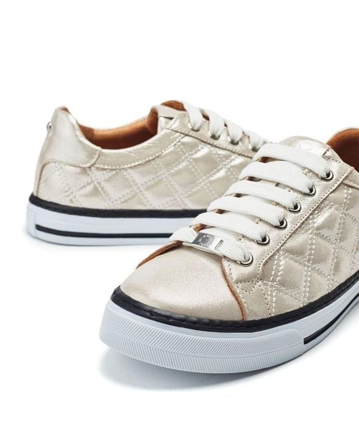 Moda In Pelle White Arzon Stone Leather