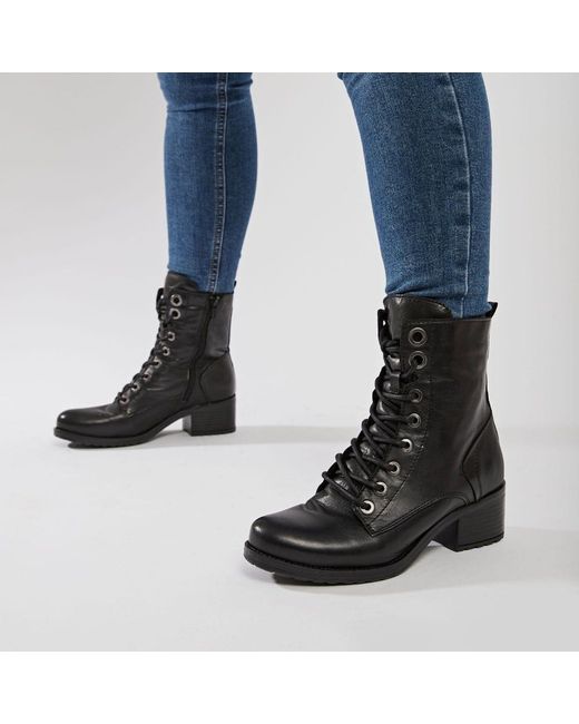 Moda In Pelle Black Bezzie Leather