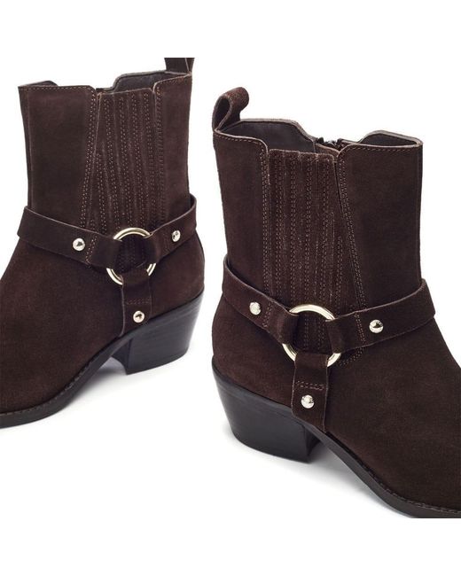 Moda In Pelle Blue Pailia Dark Suede
