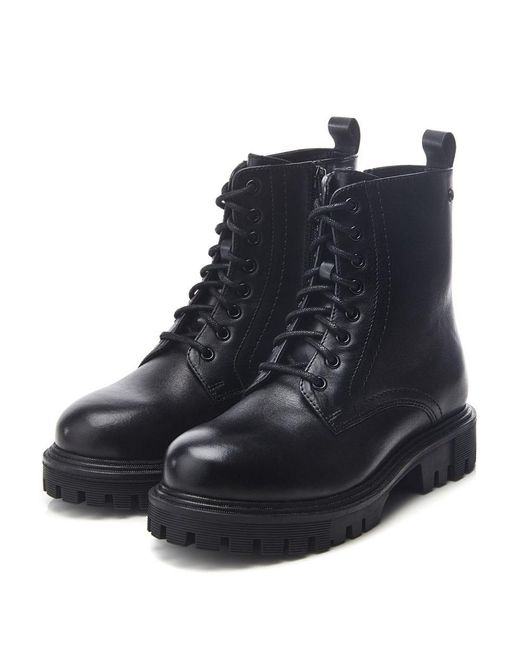 Moda In Pelle Blue Presses Leather