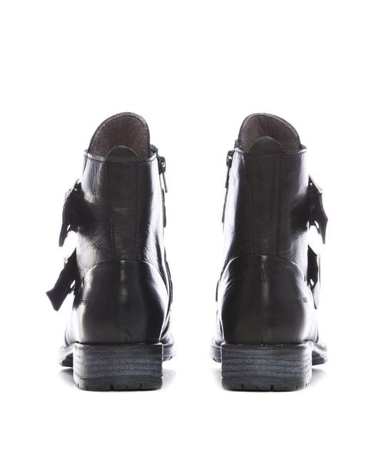 Shoon Black Sh Irving Leather