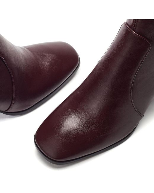 Moda In Pelle Purple Petras Burgundy Porvair