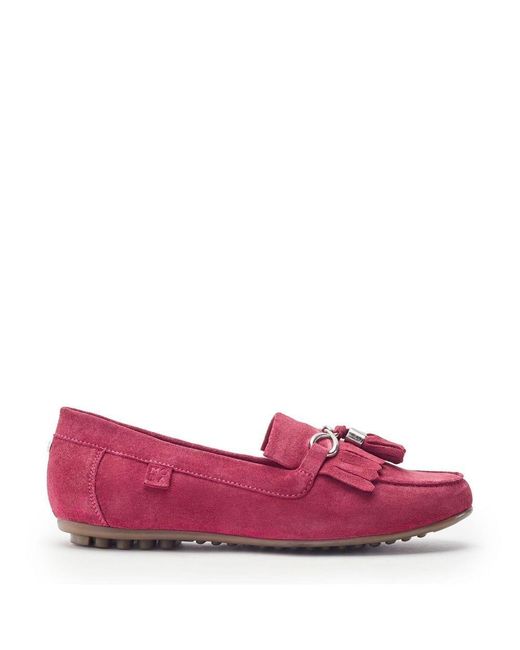 Moda In Pelle Purple Essana Suede