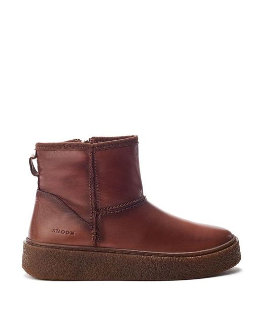 Shoon Brown Sh Immy Dark Leather