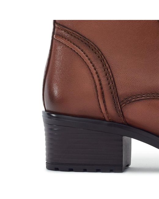 Moda In Pelle Brown Baker Leather