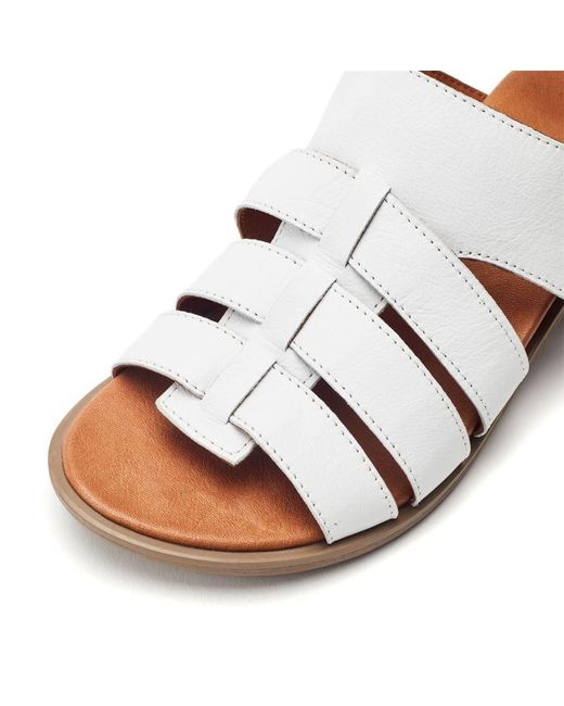 Shoon White Sh Mere Off Leather