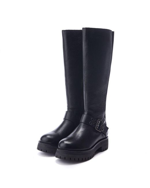 Moda In Pelle Blue Remy Leather