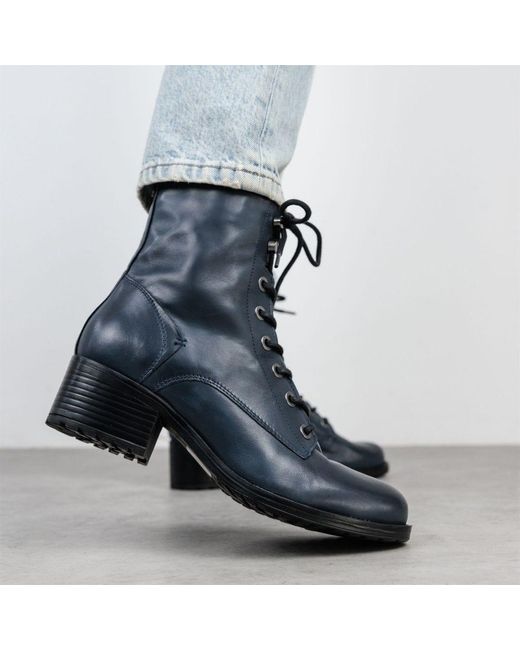 Moda In Pelle Blue Bezzy Leather