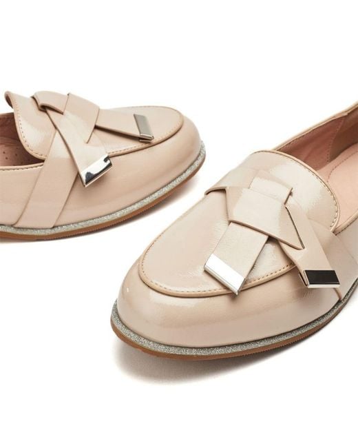 Moda In Pelle Natural Fedell Patent
