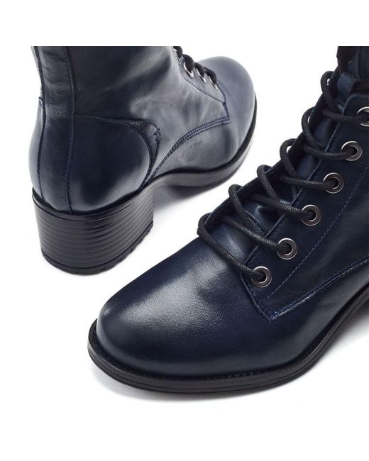 Moda In Pelle Blue Bezzy Leather