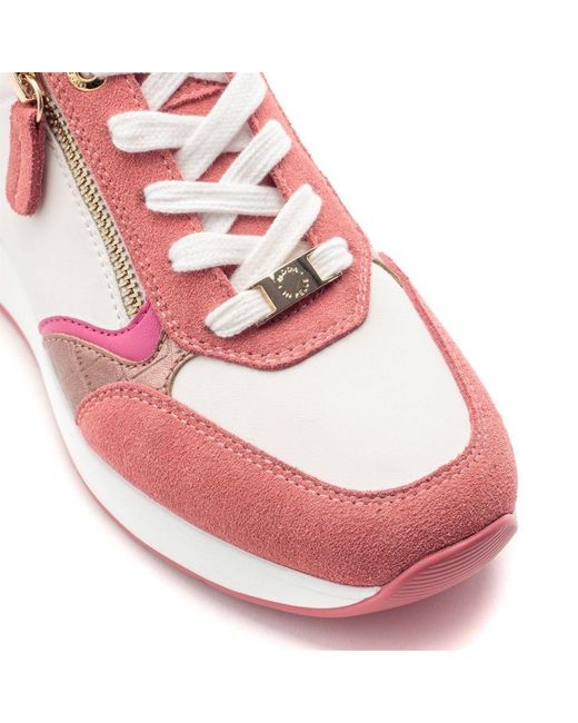 Moda In Pelle Pink Bellaa Suede