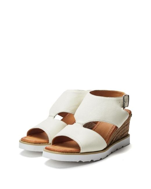 Moda In Pelle White Mapel Leather