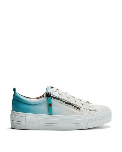 Moda In Pelle Blue Filician Leather