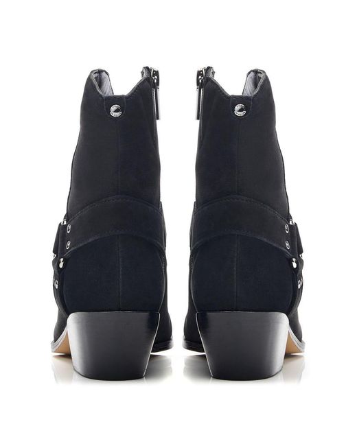 Moda In Pelle Blue Alexiia Nubuck