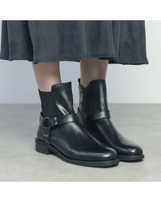 Moda In Pelle Blue Palanne Leather