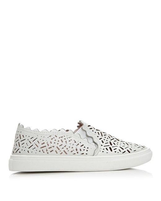 Moda In Pelle White Alasca-Metallic Porvair
