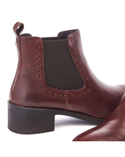 Moda In Pelle Purple Pernilla Leather