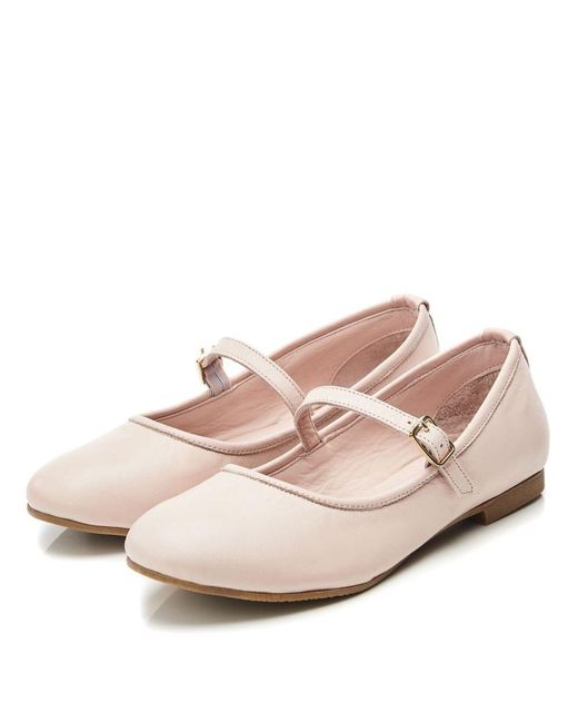 Moda In Pelle Natural B.ballet Pink Leather