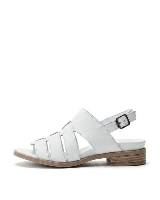 Shoon White Sh Mere Off Leather